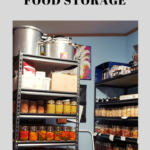 Pantry storage of canned and dried goods