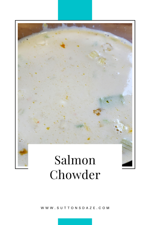 Salmon Chowder – Keto Friendly