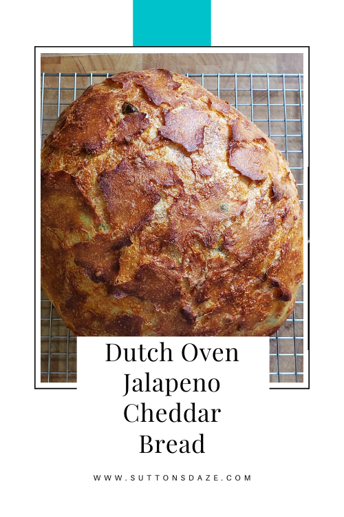 Dutch Oven Jalapeno Cheddar Bread
